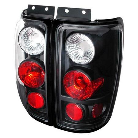 OVERTIME Altezza Tail Light for 97 to 02 Ford Expedition, Black - 10 x 12 x 18 in. OV126241